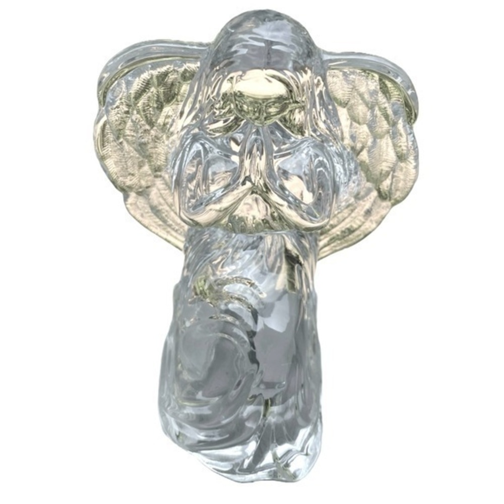 Crystal Angel Candle Holder